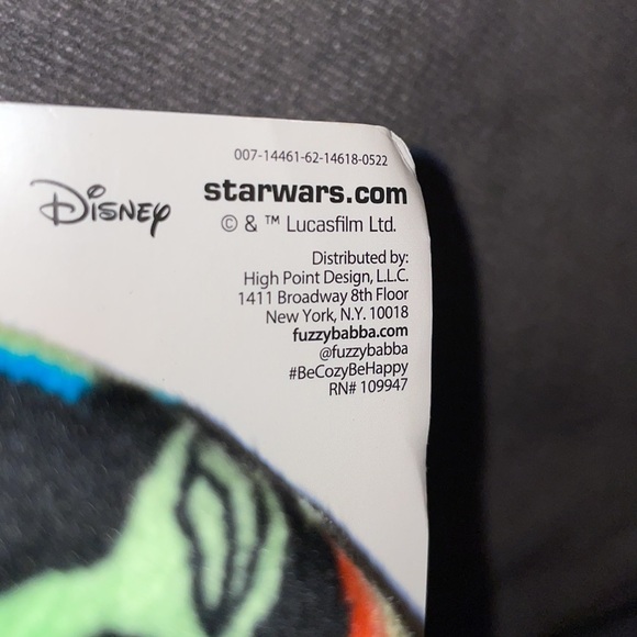 NWT.  2 pair of STAR WARS MANDALORIAN Slippers. - Picture 5 of 8